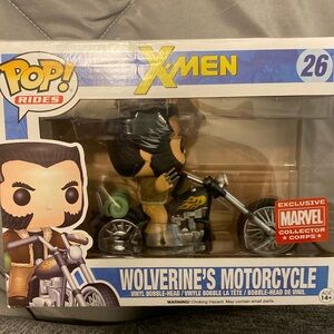 Funko Pop! Rides, X-Men #26, Wolverine’s Motorcycle